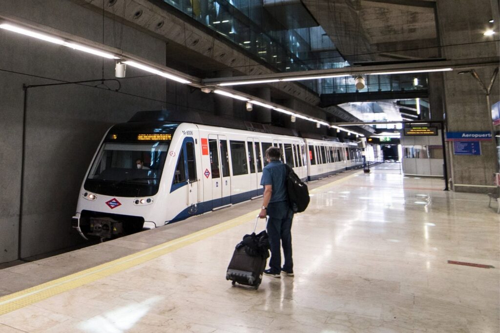 Metro Madrid Airport barajas