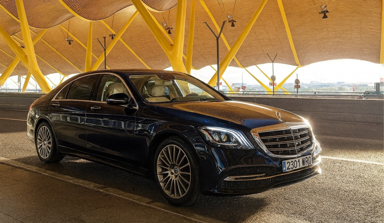 mercedes benz transfer madrid airport