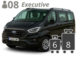 MINIVAN, up to 8 passengers with luggage