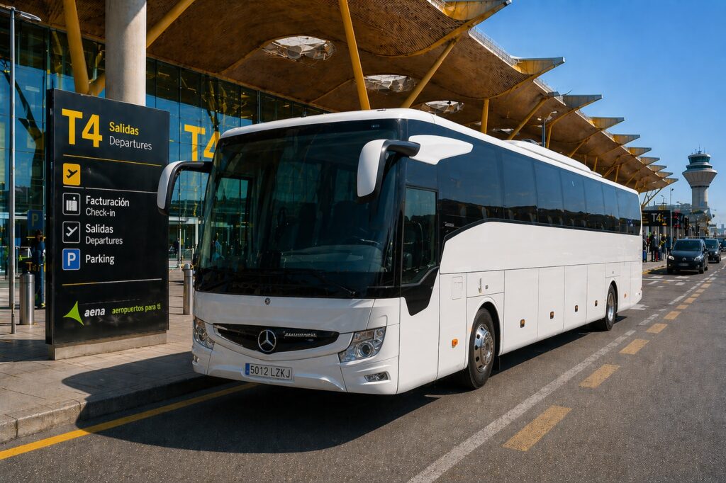 Travel Bus 50 Passengers - Madrid Airport Transfer