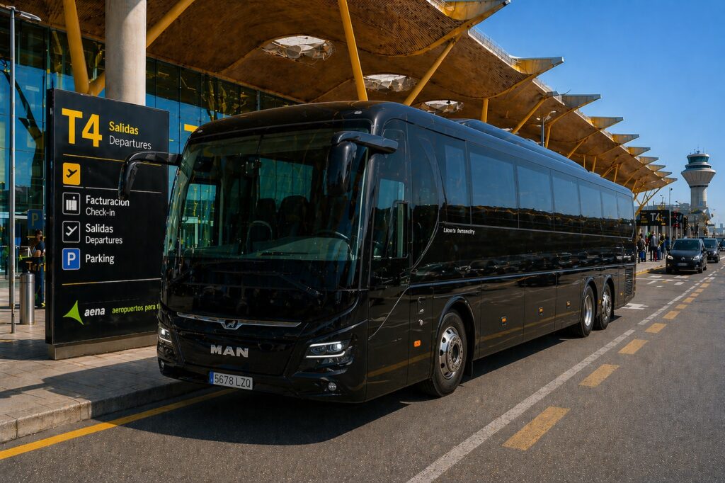 Travel Bus 60 Passengers - Madrid Airport Transfer
