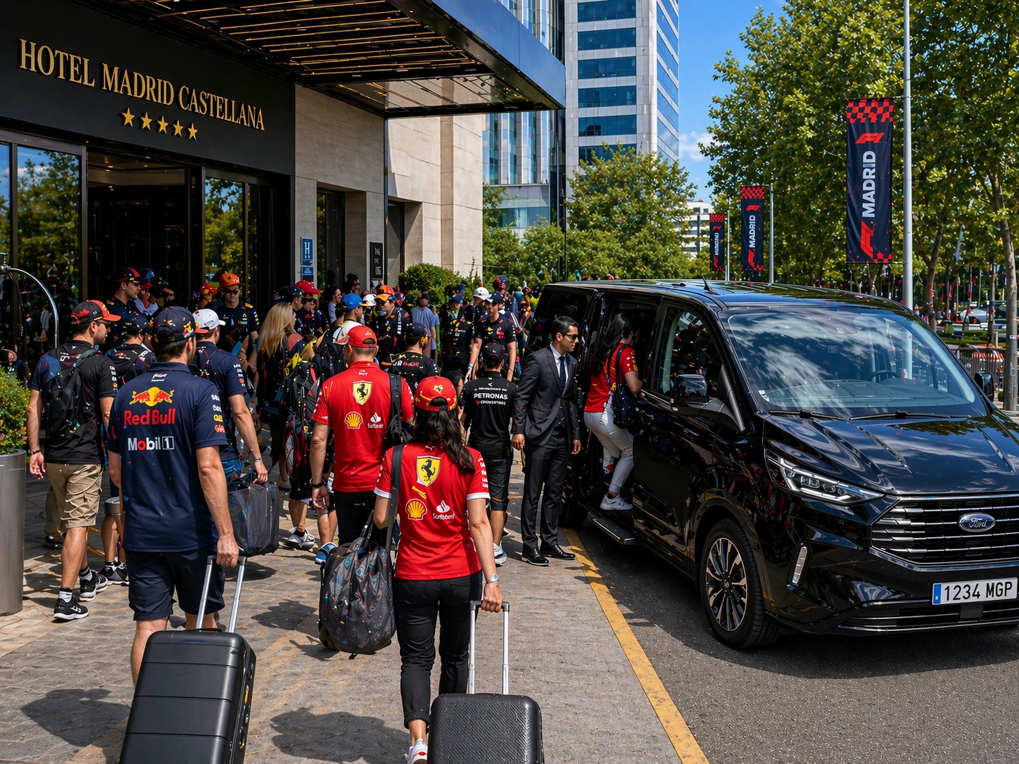 Formula 1 Madrid GP Transfers