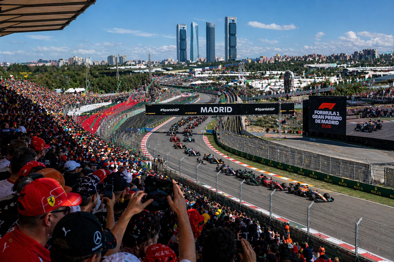 Madrid Formula 1 GP Transfers