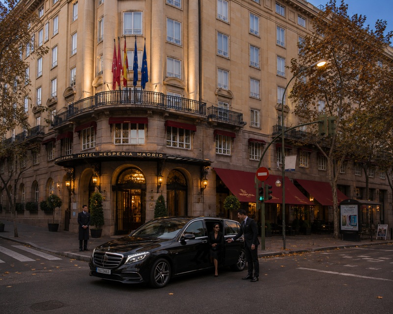 Airport to Hotel Wellington Madrid