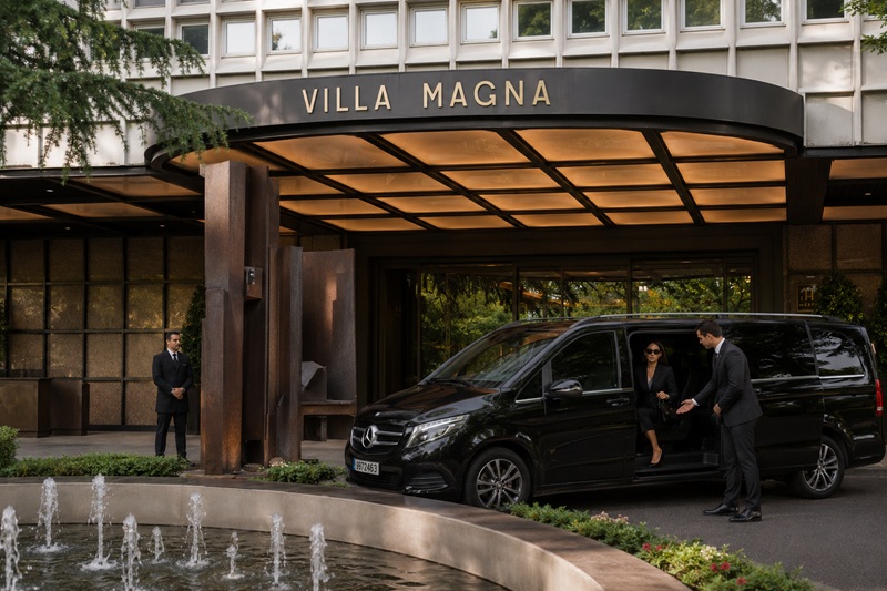 Airport to Rosewood Villa Magna Madrid