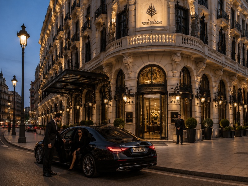 Airport to Four Seasons Hotel Madrid