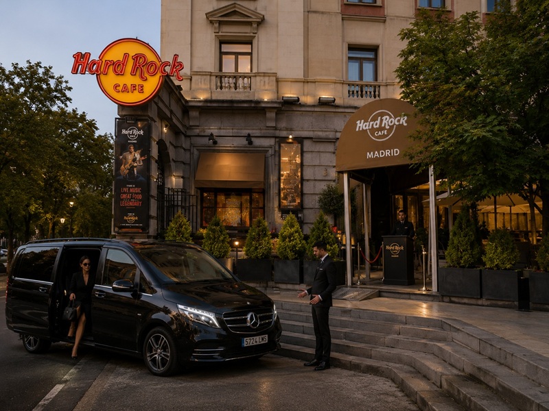 Airport to Hard Rock Madrid