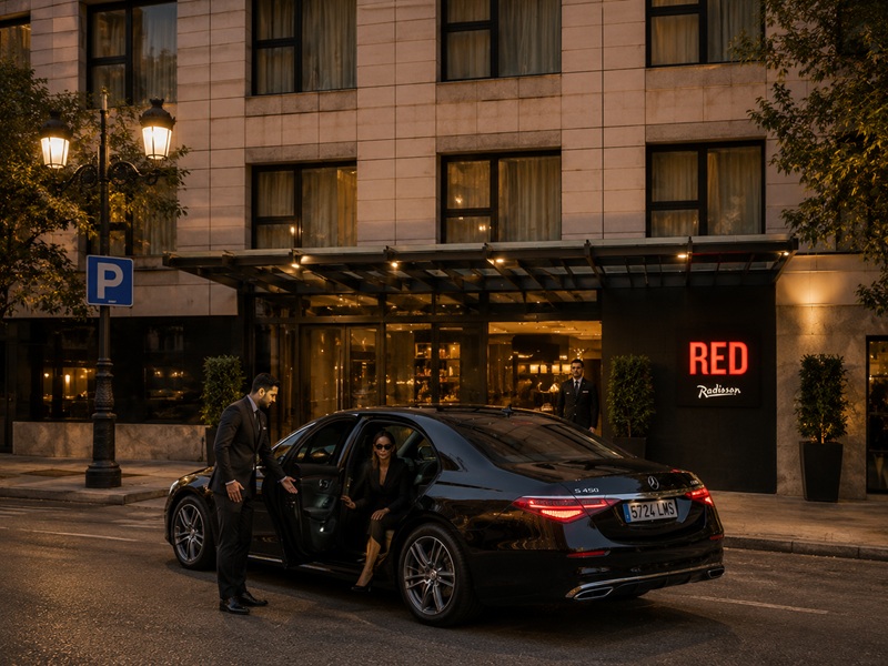 Airport to Radisson RED Madrid