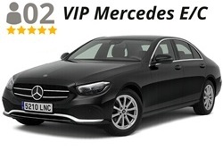 Mercedes Benz E/C Class - 125,00 € per hour