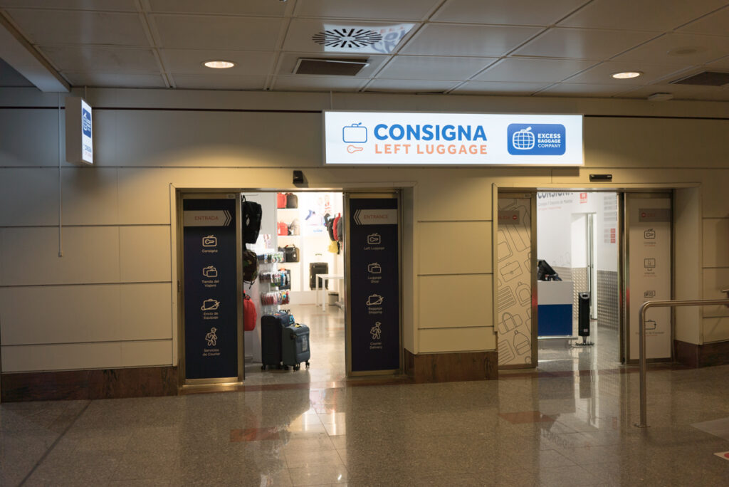 Left Luggage in Terminal 2 (T2) - Madrid barajas