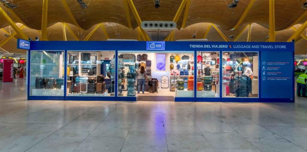 Luggage and Storage at Madrid Airport Terminal 4