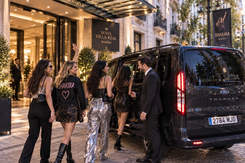 Shakira Madrid Hotel Transfers