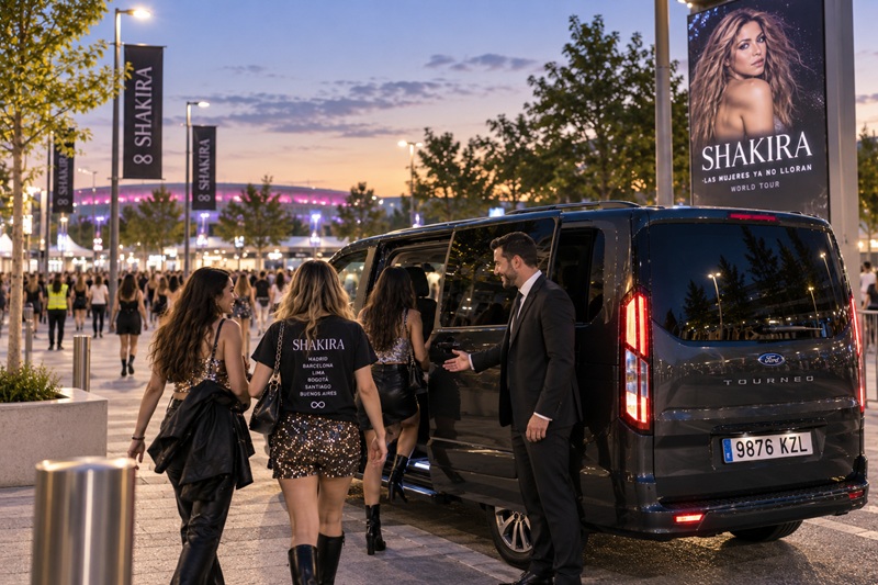 Driver Waiting Time During the Concert