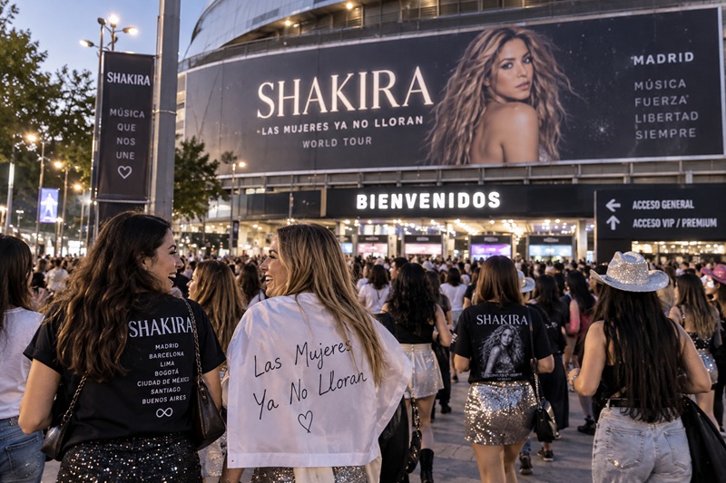 Roundtrip Transfers to Iberdrola Music Madrid Shakira